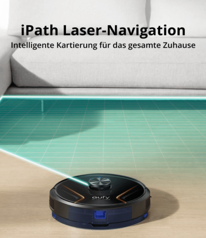 RoboVac X8 mit Lasernavigation