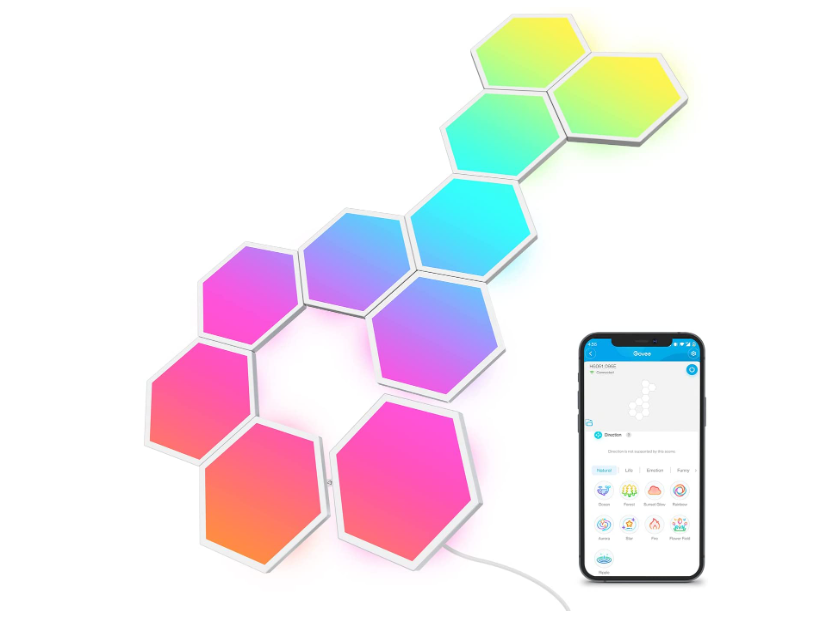 Govee Glide LED Hexa Light Panels,