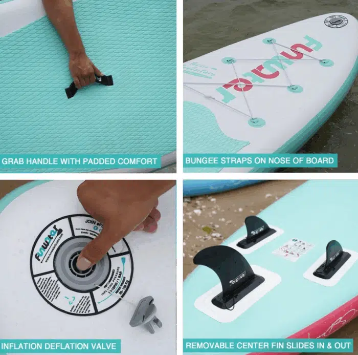 2022 05 27 11 47 06 50 STUECK LIMITIERTE AUFLAGEFunWater SUP Aufblasbares Stand Up Paddle Board 335