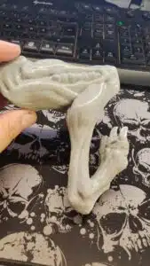 Creality Ender-3 S1 3D Testdruck Alienbein