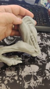 Creality Ender-3 S1 3D Testdruck Alienbein