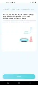 Yeedi Vac 2 Pro App Einleitung