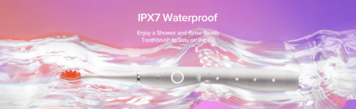 Oclean Flow Zahnbürste IPX7 Zertifiziert