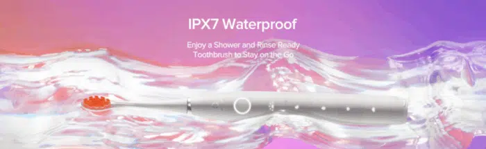 Oclean Flow Zahnbürste IPX7 Zertifiziert