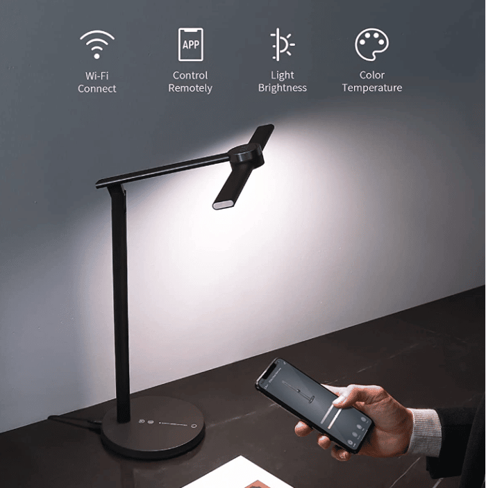 EZVALO Smart Schreibtischlampe mit App Steuerung