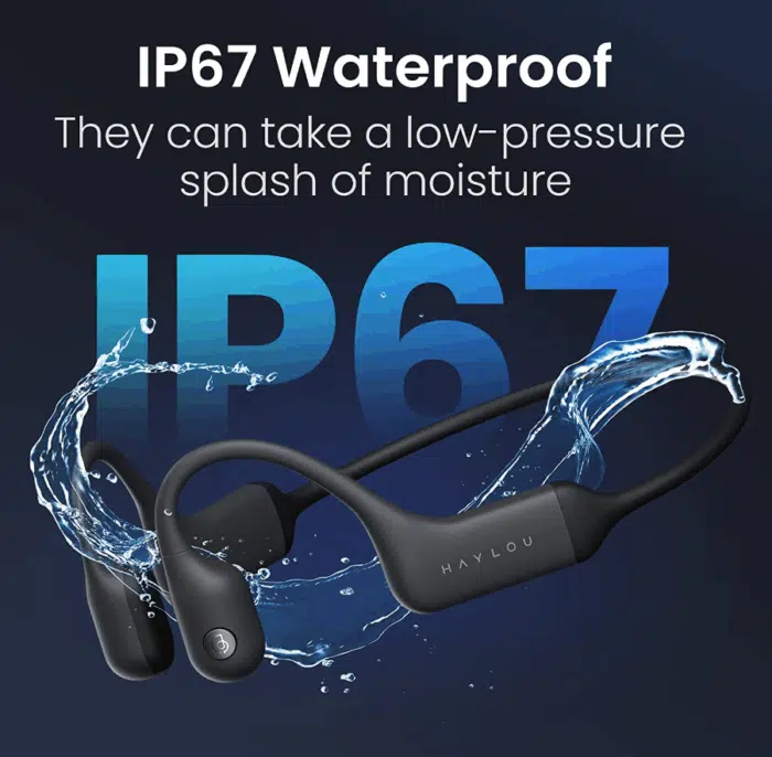 HAYLOU PurFree Knochenschallkopfhörer IP67 Zertifiziert