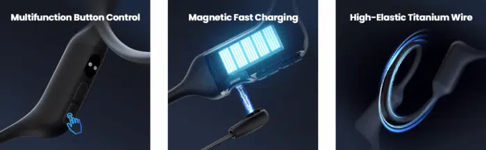 HAYLOU PurFree Knochenschallkopfhörer