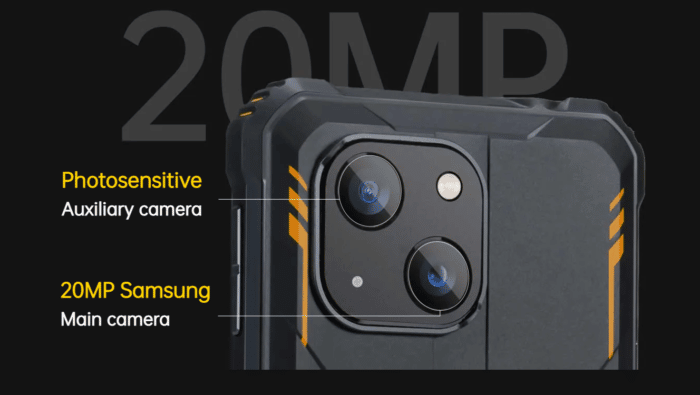OUKITEL WP20 Kamera und Auflösung