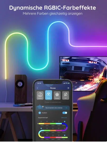 2022 06 30 11 28 11 Govee Neon LED Strip Flexibles Licht fuer drinnen und draussen