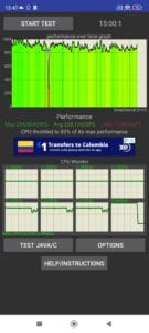 Xiaomi Black Shark 5 Pro Screenshots CPU Stress Test