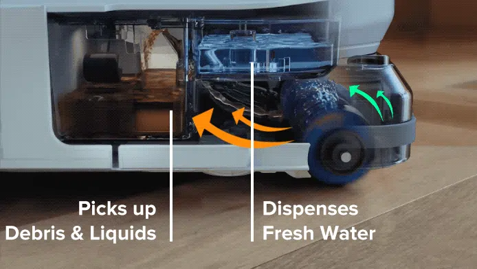 Smartmi A1 mit integriertem Wasser- und Abwassertank