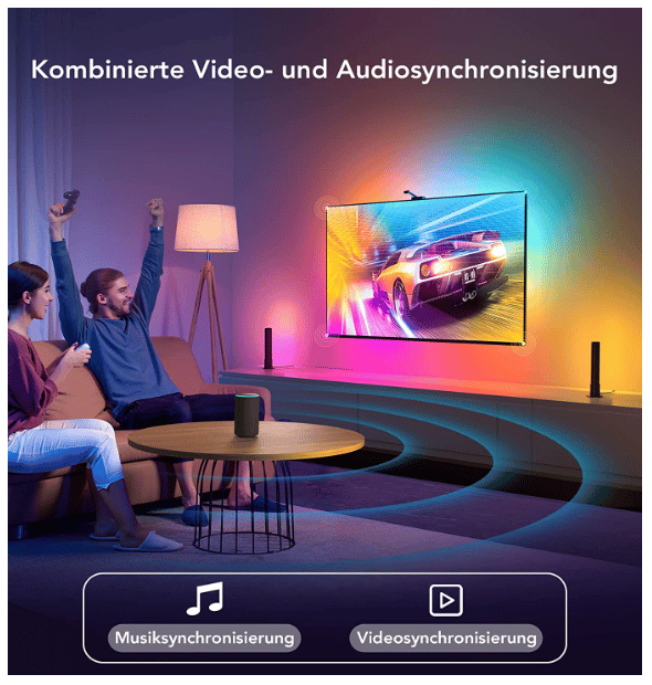Govee DreamView T1 Pro Video und Audio Voreinstellungen