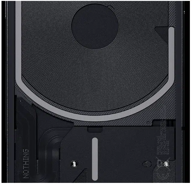 Nothing Phone 1 Rückseite & Glayphen