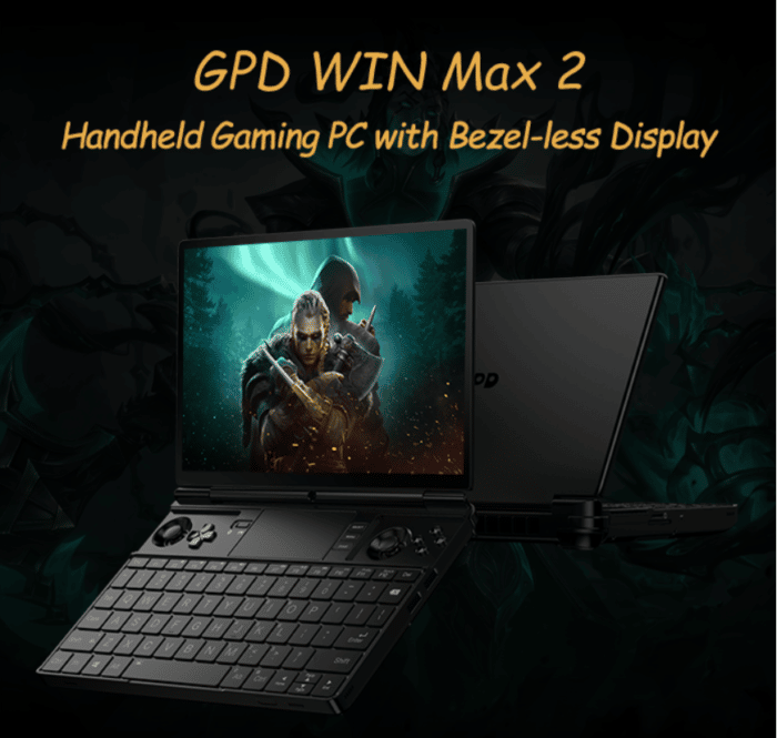 GPD WIN Max 2 Handheld Gaming PC