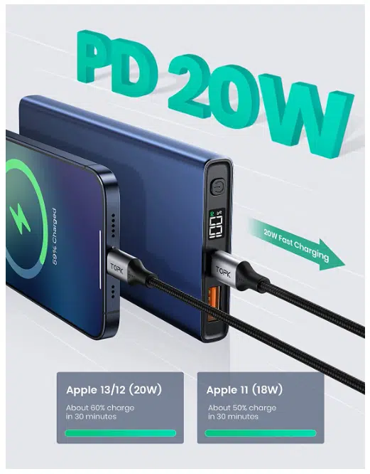 TOPK Powerbank 10.000 / 20.000 mAh