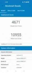 Realme GT Neo 3T Test & Review Screenshot Performance