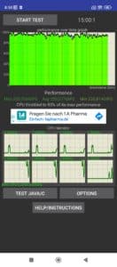 Poco X4 GT Test & Review CPU Stress Test