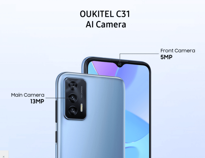 Oukitel C31 Kamera Setup