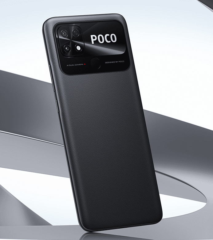 Poco C40 Rückseite + Kameramodul