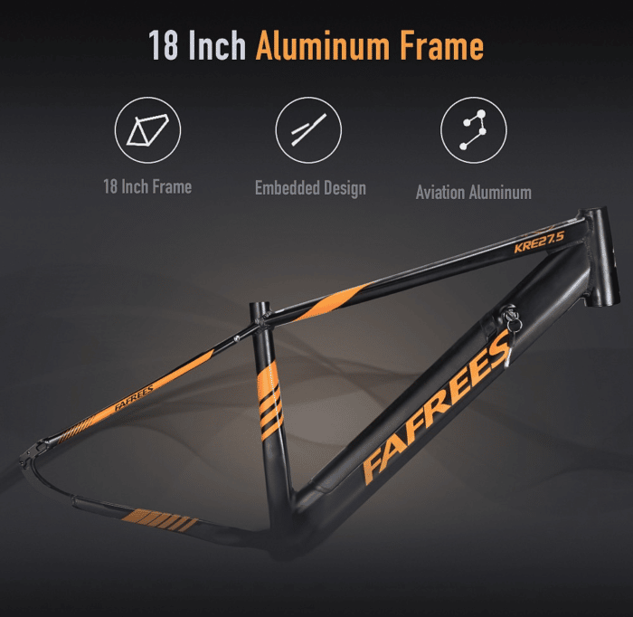 FAFREES 27,5-S E-Bike Aluminiumrahmen