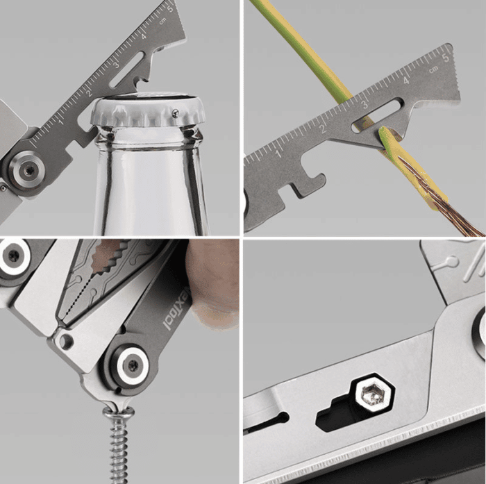 NexTool 14 IN 1 EDC MultiTool Arbeitsbeispiele