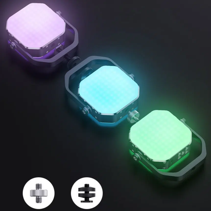 Multifunktionales Campinglicht durch eine Schraube koppelbar mit weiteren lampen