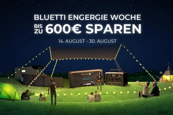 Bluetti Energie-Wochen mit vielen Angeboten