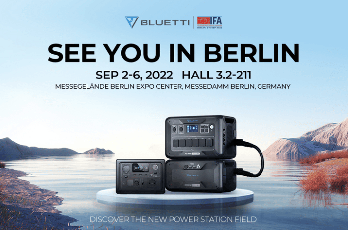 Meet BLUETTI at IFA 2022