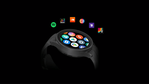 Samsung Galaxy Watch 5 auf alles Zugriff im App Store