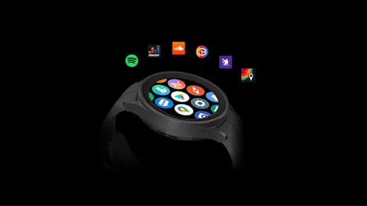 Samsung Galaxy Watch 5 auf alles Zugriff im App Store