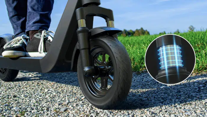 Eleglide Coozy Federung am Vorderrad