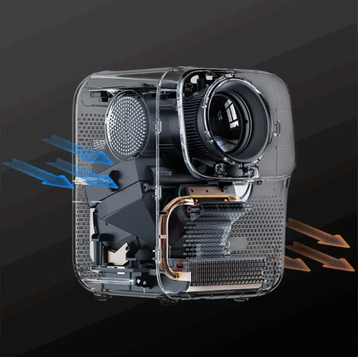 Wanbo T4 Full-HD Beamer Aufbau