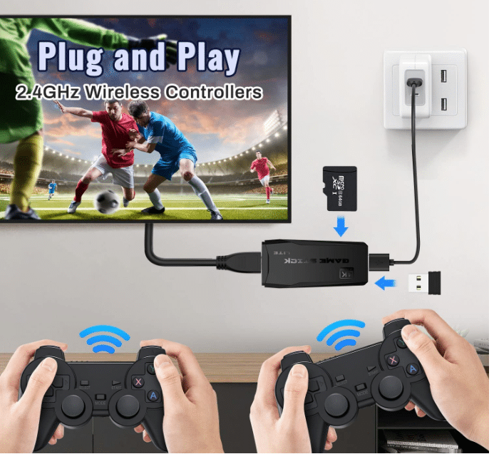 4k Gaming Stick Plug & Play