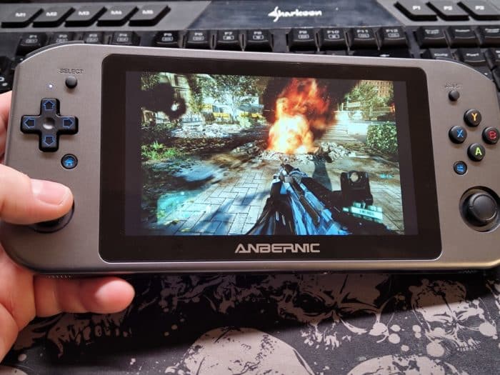 ANBERNIC Win600 Handheld Crysis Performance