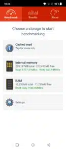 OnePlus 10T Test & Review Lese- & Schreibraten