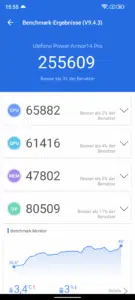 Ulefon Power Armor 14 Pro Screenshots Performance