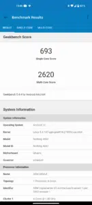 Nothing Phone (1) Test & Review Performance System