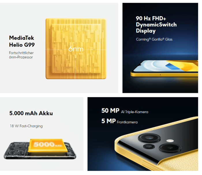 Poco M5 Key Features