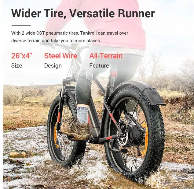 Eleglide Tankroll Elektrisches Mountainbike Reifen