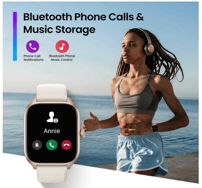 Amazfit GTS 4 Bluetooth Telefonie + Musikwiedergabe