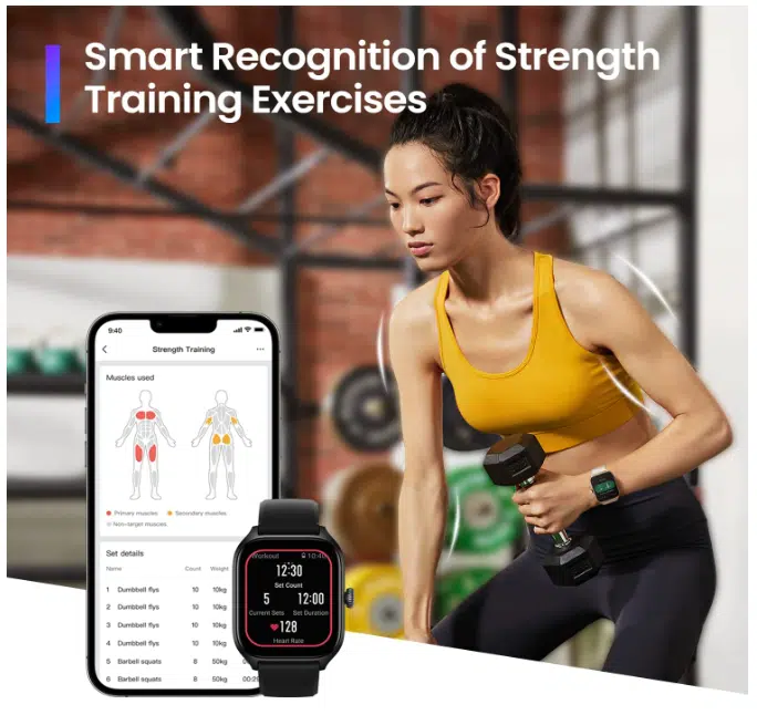 Amazfit GTS 4 Autoamtische Sporterkennung