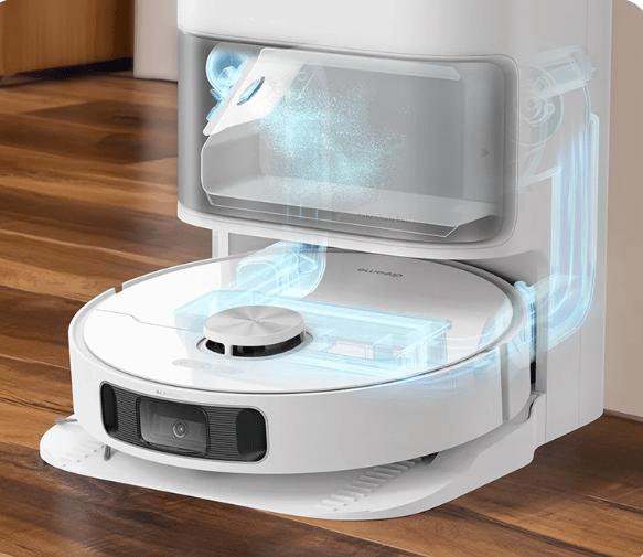 Dreame L10s Ultra dust bin suction 