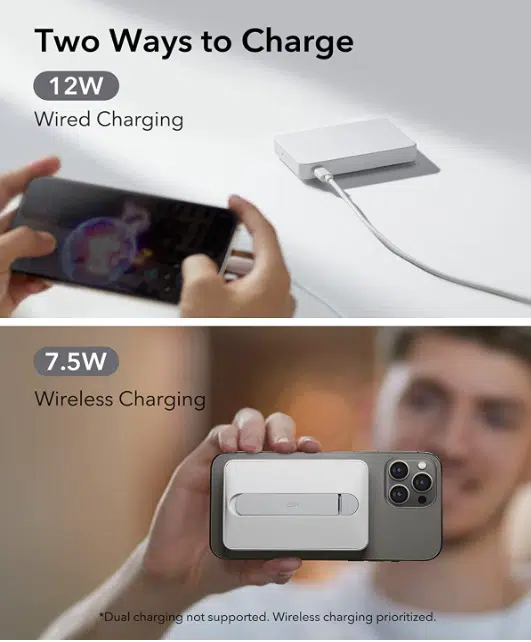 HaloLock Powerbank mit Ständer