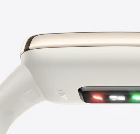 Xiaomi Smart Band 7 Pro Herzfrequenzsensor auf der Unterseite