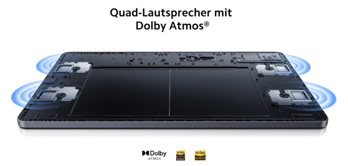 Redmi Pad 10.6 inch Dolby Atmos speaker