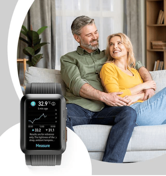 Huawei Watch D Bluetdruck und EKG Messung