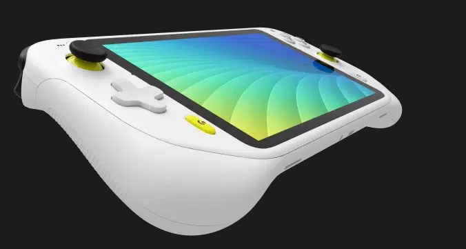 Logitech G Cloud Gaming Handheld seitlicher Blick