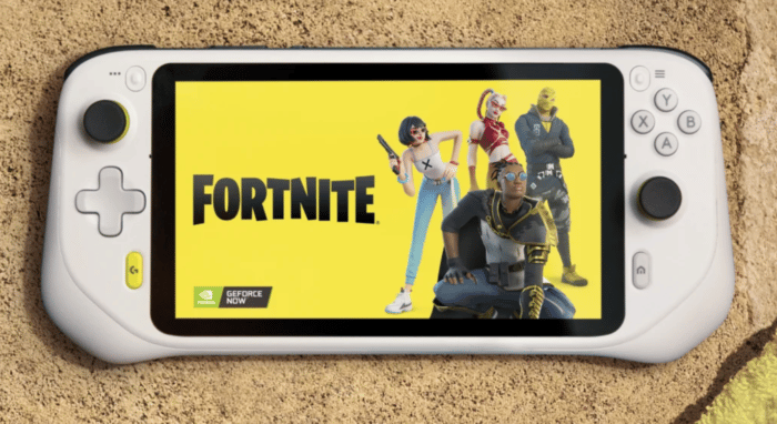 Logitech G Cloud Gaming Handheld Fortnite Streaming