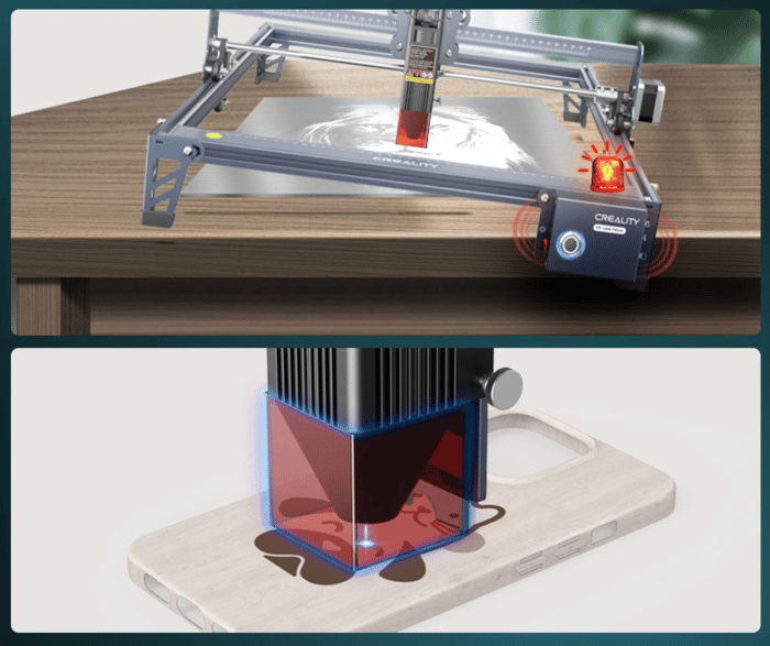 Creality CR-Laser Falcon 3D Laser Engraver