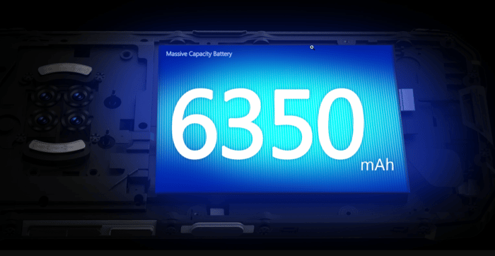DOOGEE S96 GT Outdoor Smartphone Akkugröße